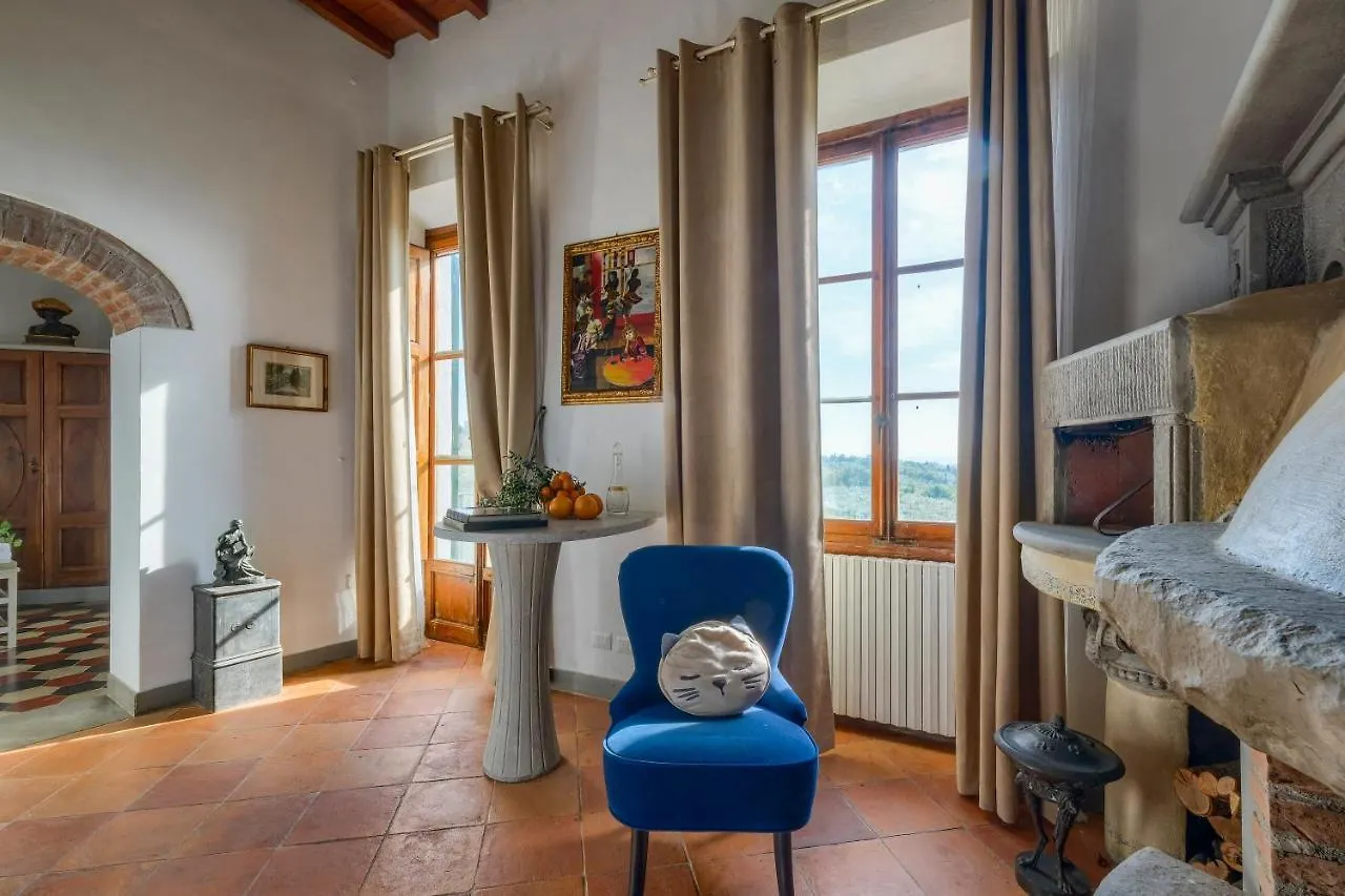 Villa Maria - In The Hills Above Florence Castiglione  Italy