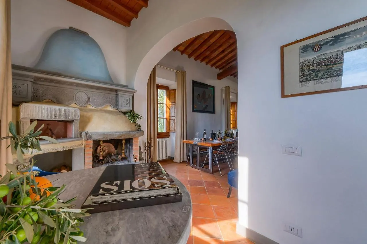 Villa Maria - In The Hills Above Florence Castiglione  Italy